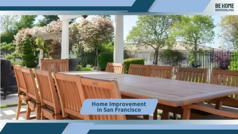 Outdoor living space renovation by home improvement companies in San Francisco